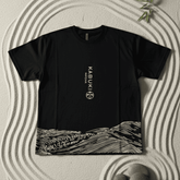 Noir Stage Tee Black Loose Fit