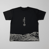 Noir Stage Tee Black Loose Fit