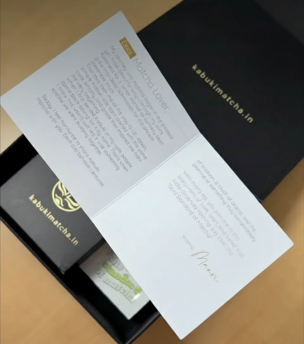 A Handwritten Note from Our Founder