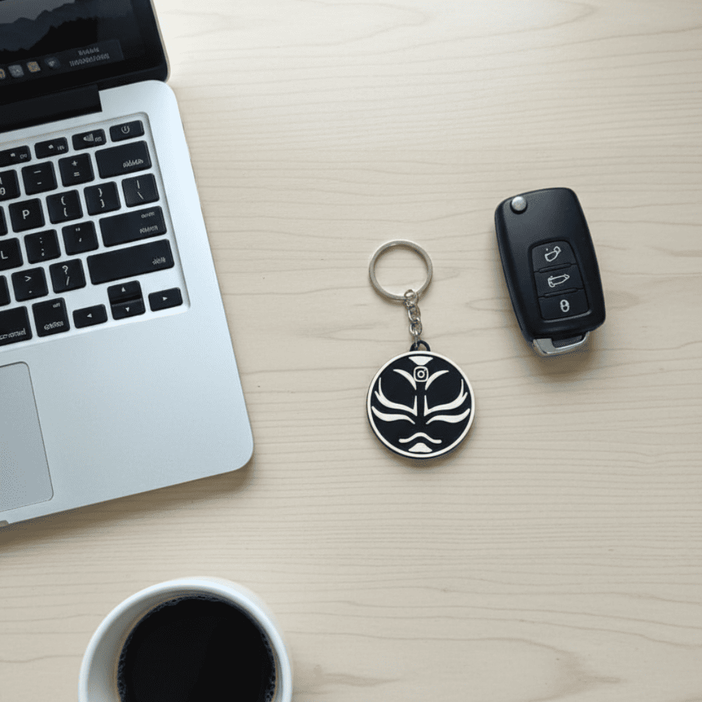 The Emblem NFC Keychain
